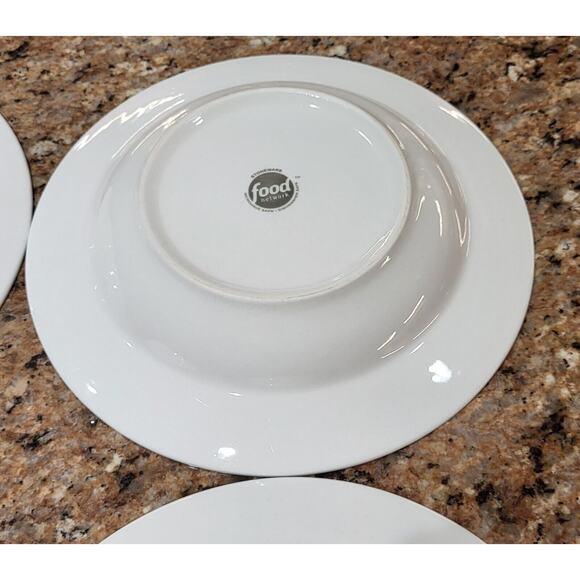 Food Network Stoneware 8" Individual Pasta Bowl Ripple (set of 4) - Picture 7 of 8